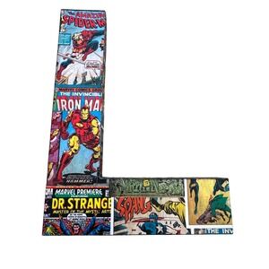 Marvel Comic Letter L Wall Decor Comic Iron Man Spiderman Captain America Hulk